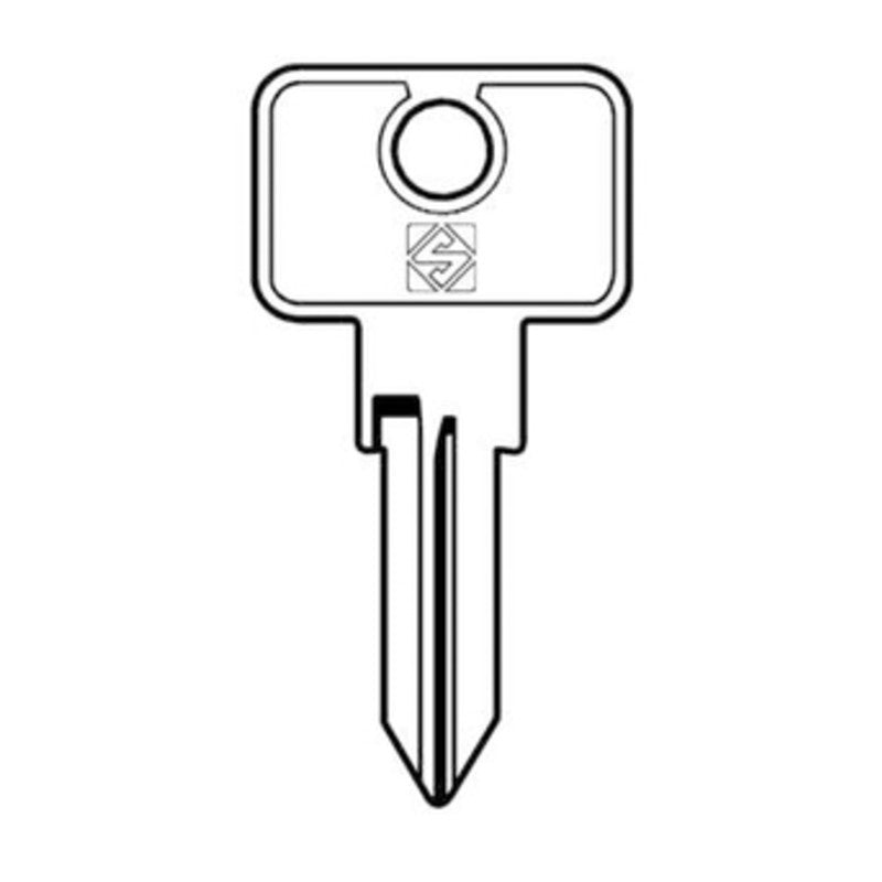 Q.TA' 10 SILCA SSA1 CHIAVE AUTO ACCIAIO