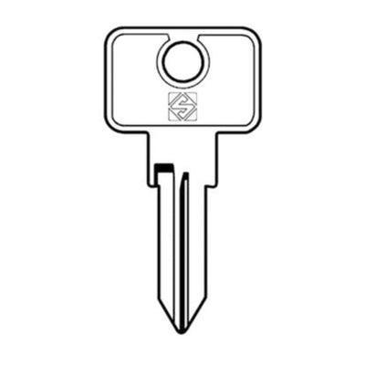 Q.TA' 10 SILCA SSA1 CHIAVE AUTO ACCIAIO