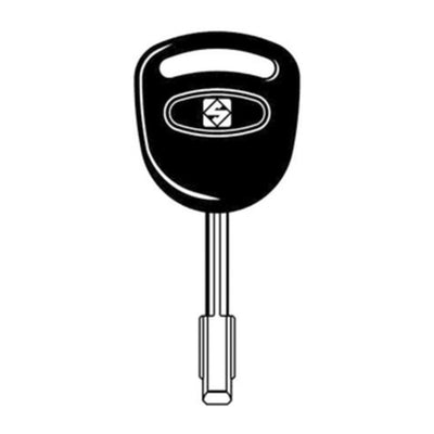 Q.TA' 5 SILCA FO21P CHIAVE AUTO TESTA PLASTICA ACCIAIO