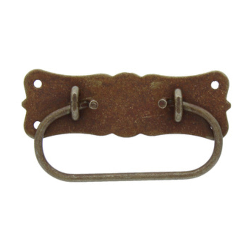 Q.TA' 25 MANIGLIA BAULI 06015 105X55 MM FERRO VECCHIO*