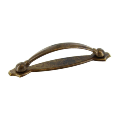Q.TA' 25 MANIGLIA OTTONE 18900 96 MM ANTICATO