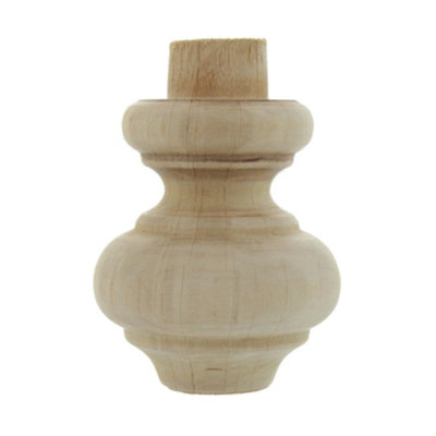 Q.TA' 8 PIEDE IN LEGNO ONTANO 53012 52X 75 MM