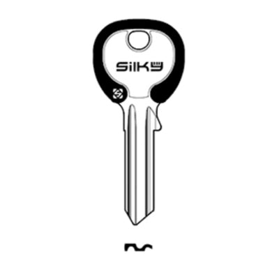 Q.TA' 100 SILCA CS206DZ CHIAVE PROFILO SILKY OTTONE