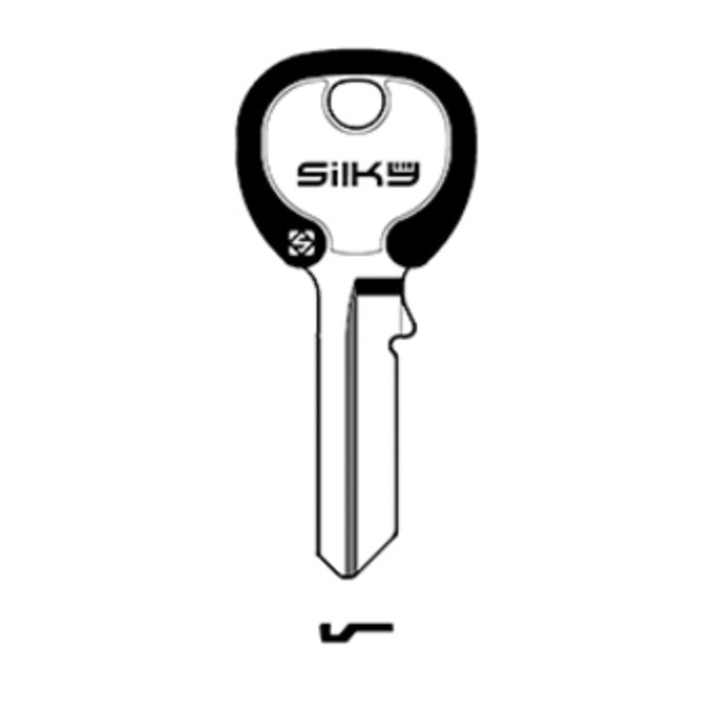 Q.TA' 100 SILCA VI080DZ CHIAVE PROFILO SILKY OTTONE