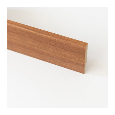 Q.TA' 5 BATTISCOPA 80X14 MM MDF 240 CM NOCE TANGANICA