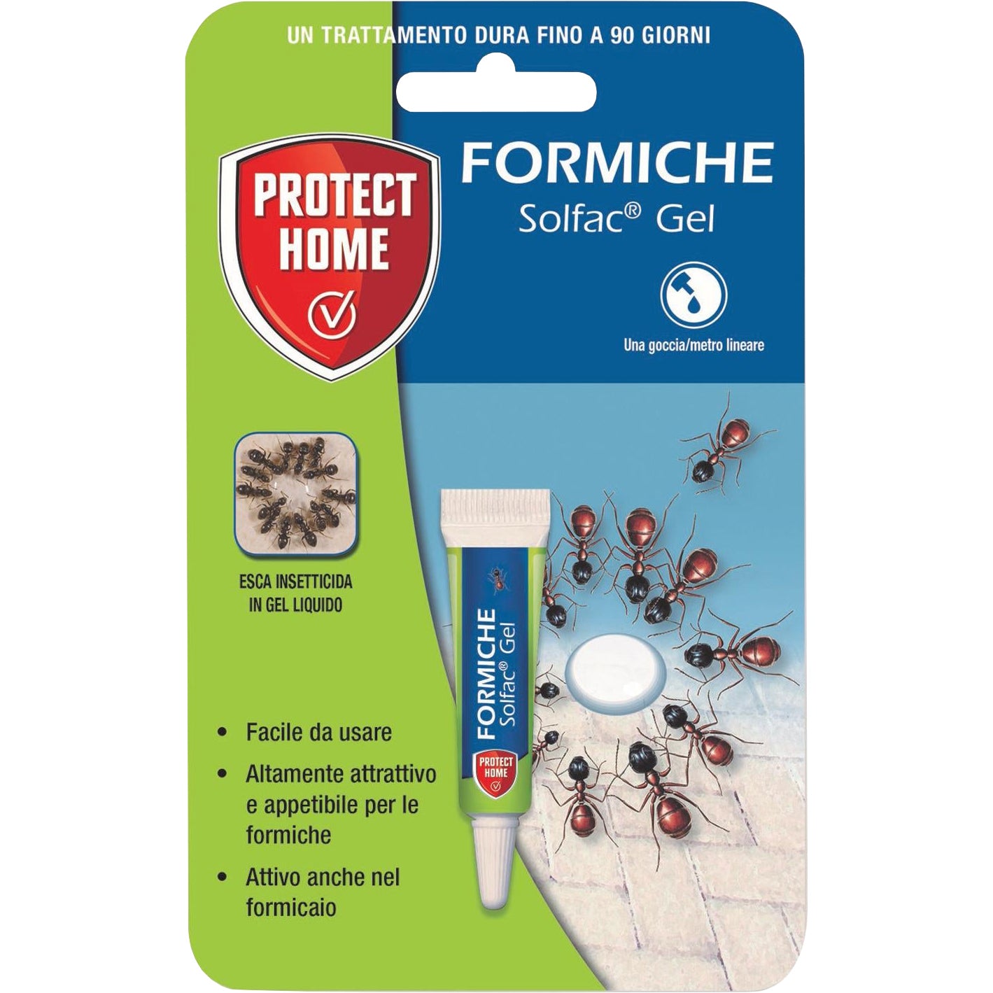 Q.TA'. 12 SBM GEL FORMICHE IN TUBETTO FORMINIX 4 G