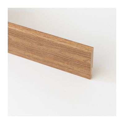 Q.TA' 5 BATTISCOPA 80X14 MM MDF 240 CM ROVERE MEDIO