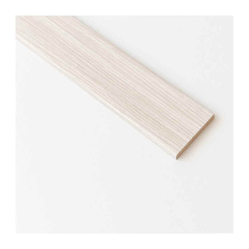 Q.TA' 10 COPRIFILO 70X10 MM MDF 240 CM ROVERE SBIANCATO R6