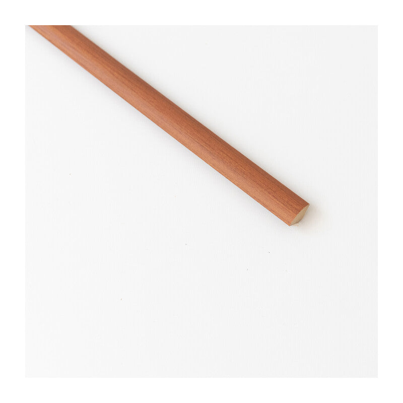 Q.TA' 5 QUARTO DI TONDO 14X14 MM MDF 240 CM CILIEGIO