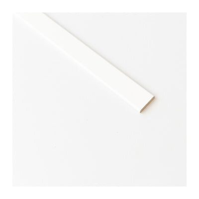 Q.TA' 20 PIATTINA 30X6 MM MDF 240 CM BIANCO
