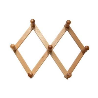 Q.TA' 2 APPENDIABITI ESTENSIBILE A 7 GANCI NATURALE*