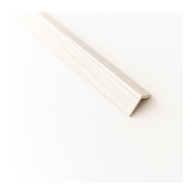 Q.TA' 20 PARASPIGOLO 28X28 MDF 300 CM ROVERE SBIANCATO