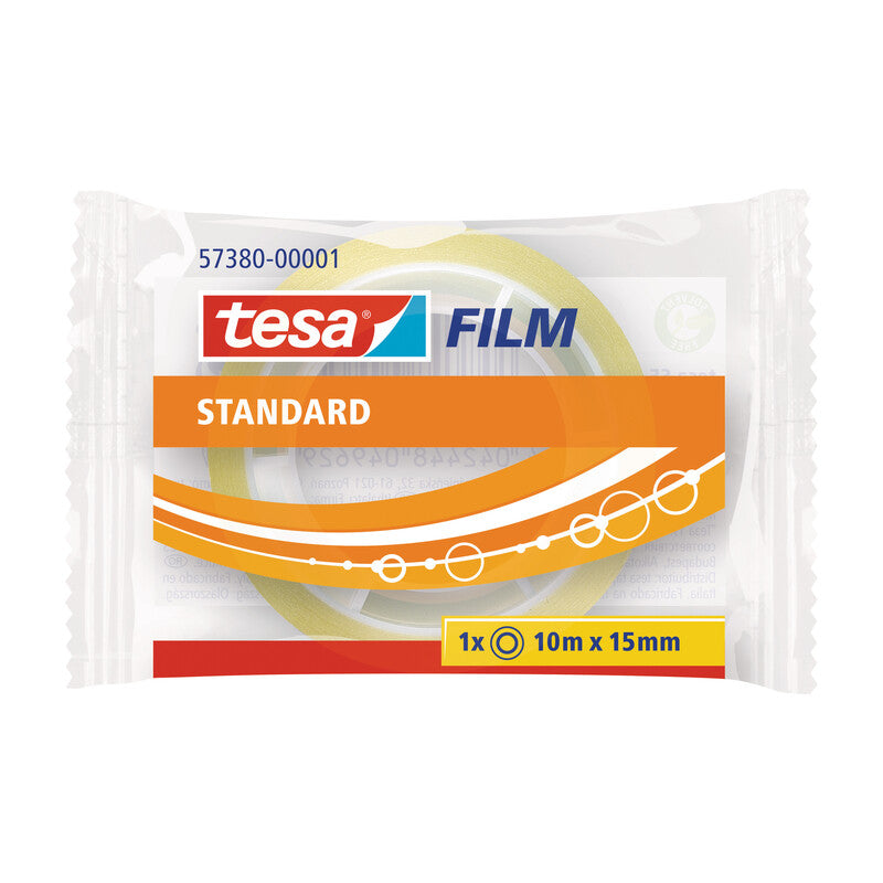Q.TA' 50 NASTRO TRASPARENTE CARAMELLA 15MMX10M TESA