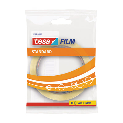 Q.TA' 10 NASTRO TRASPARENTE TESA CARAMELLA 15MMX66M