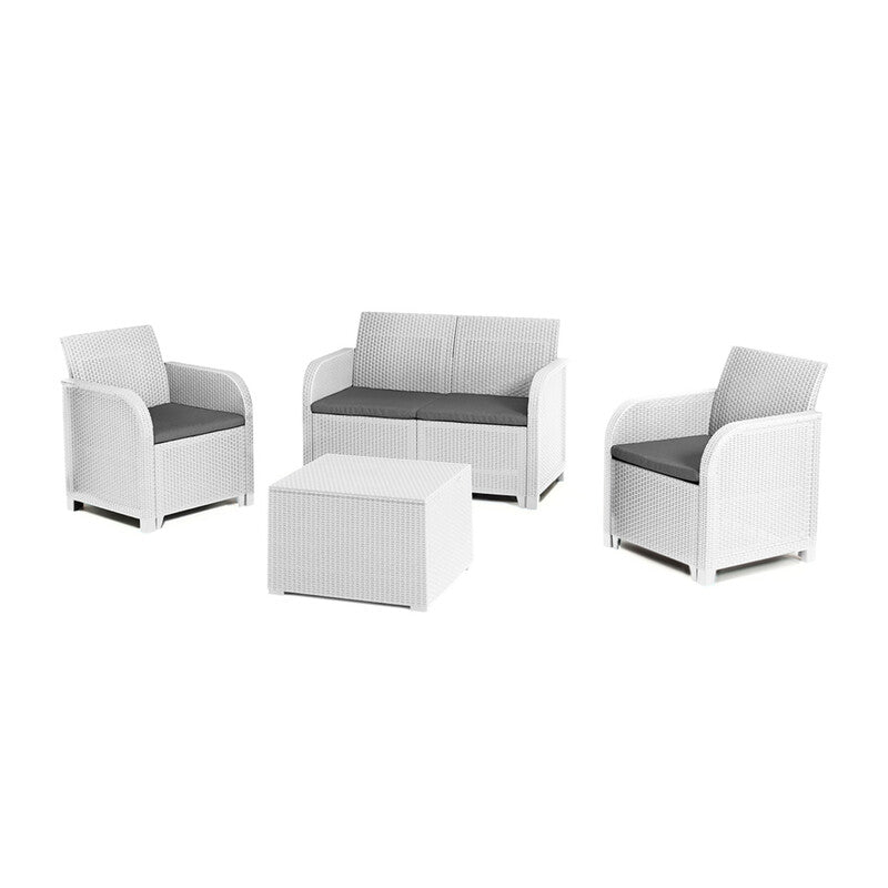 Q.TA' 1 ALLIBERT/KETER SALOTTO ROSALIE BIANCO