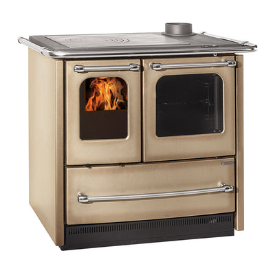 Q.TA' 1 CUCINA LEGNA 7,5 KW SOVRANA EASY EVO 2.0 CAPPUCCINO
