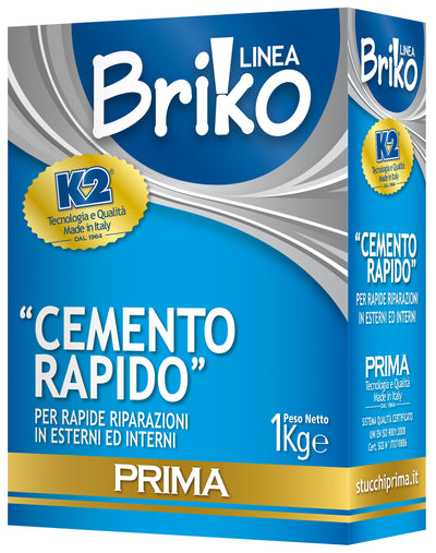 Q.TA'. 12 LINEA BRIKO CEMENTO RAPIDO DA 1 KG