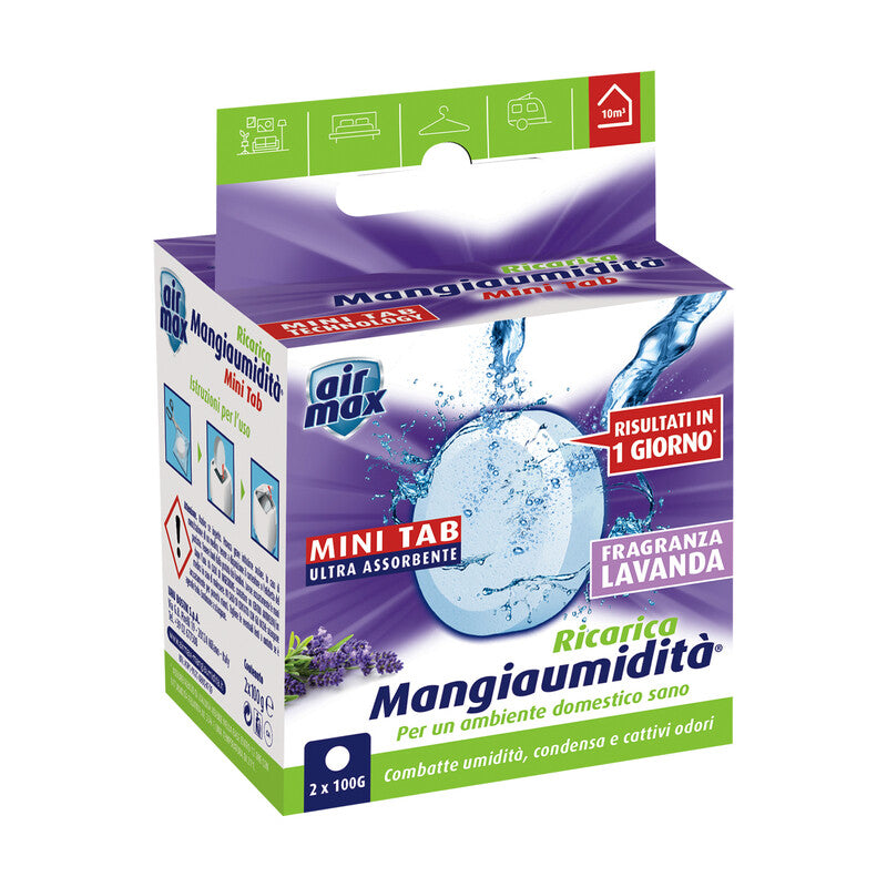 Q.TA' 6 AIRMAX ASSORBIUMIDITA RICAR MINITAB LAVANDA