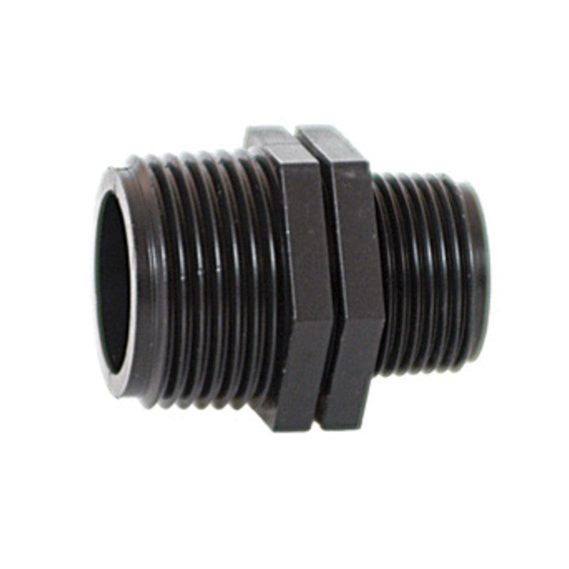 Q.TA' 50 RACCORDO POLIPROP NIPPLO RIDUZIONE 3/4X1/2 *