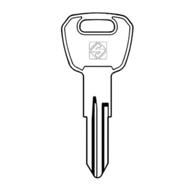 Q.TA' 10 SILCA ALP9R CHIAVE PROFILO ACCIAIO