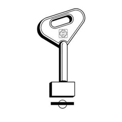 Q.TA' 5 SILCA 5AU1 CHIAVE POMPA OTTONE