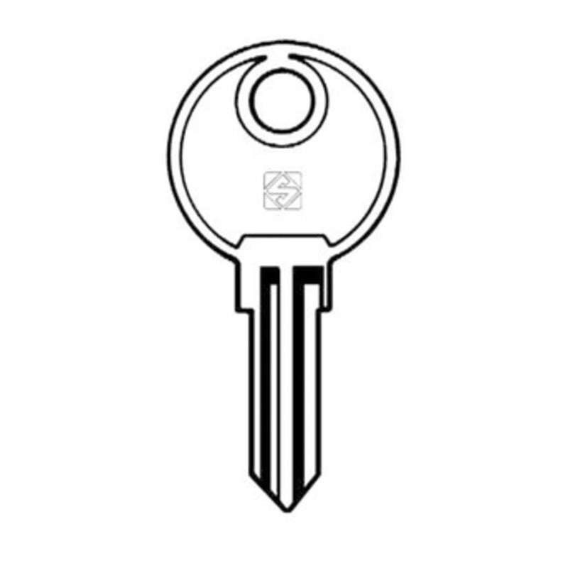 Q.TA' 10 SILCA FIS3 CHIAVE PROFILO ACCIAIO
