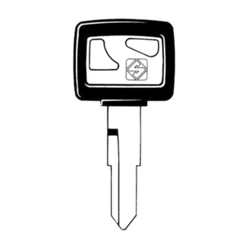 Q.TA' 5 SILCA HON39RP CHIAVE AUTO TESTA PLASTICA ACCIAIO