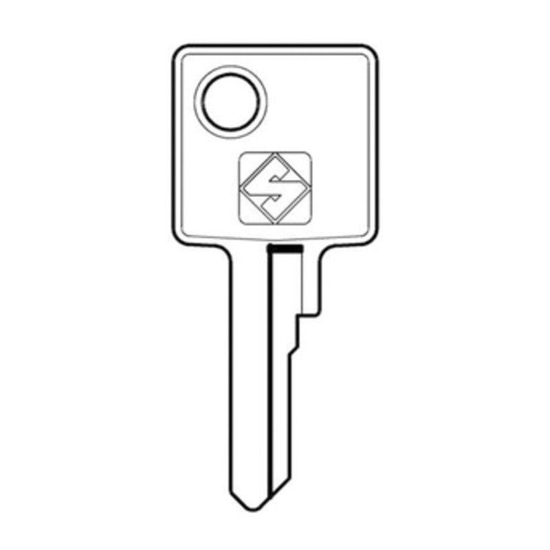 Q.TA' 10 SILCA MER24 CHIAVE PROFILO ACCIAIO