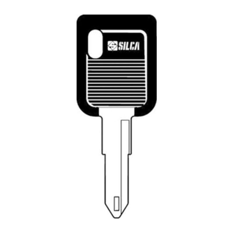 Q.TA' 5 SILCA NE72DP CHIAVE AUTO TESTA PLASTICA ACCIAIO