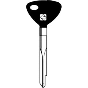 Q.TA' 5 SILCA XBW2P CHIAVE CROCE TESTA PLASTICA