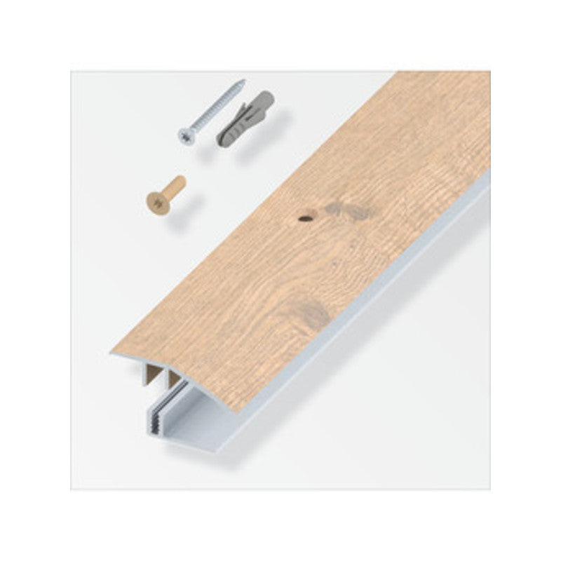 Q.TA' 1 TERMINALE A SCIVOLO P/PARQUET ROVERE BEIGE 100 CM