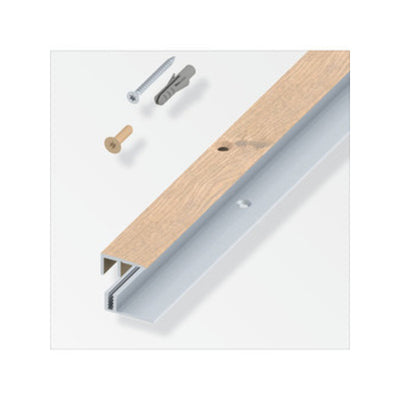 Q.TA' 1 RACCORDO BALCONE P/PARQUET ROVERE BEIGE 100CM