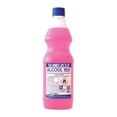 Q.TA' 12 ALCOOL DENATURATO 99,9 CERTIF. 1 L ITALCHIMICI