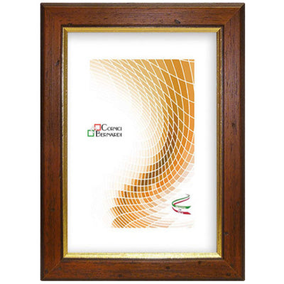 Q.TA'. 14 CORNICE PER QUADRI ARTE POVERA NOCE 13X18 CM