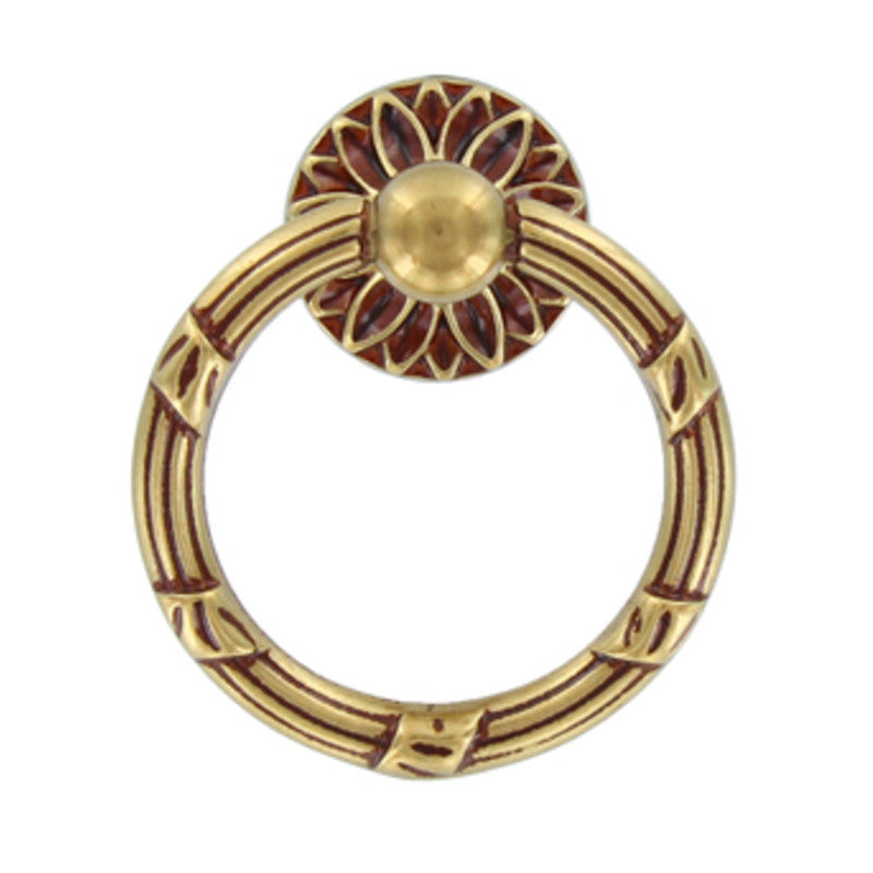 Q.TA' 25 MANIGLIA OTTONE 09236 D 42X49 MM PATINE*
