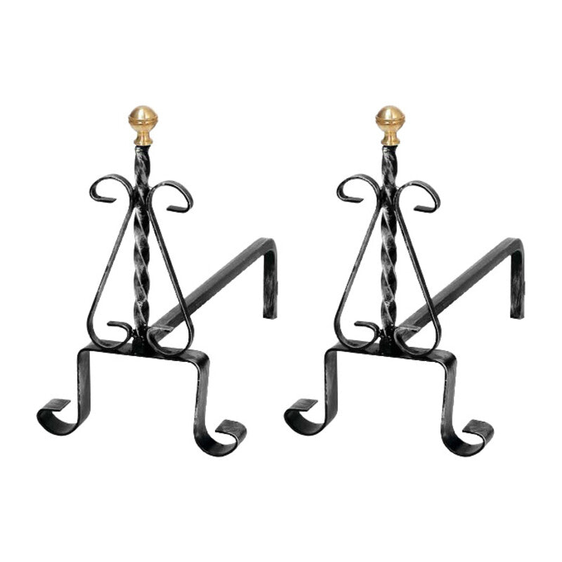 Q.TA' 1 COPPIA ALARI TORCIGLIONE 1093/40