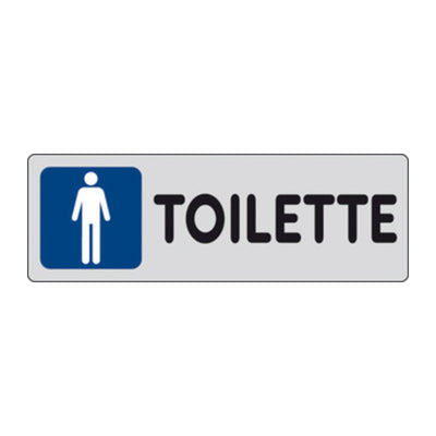 Q.TA' 10 ETICHETTA ADESIVA 150X50 TOILETTE (M)