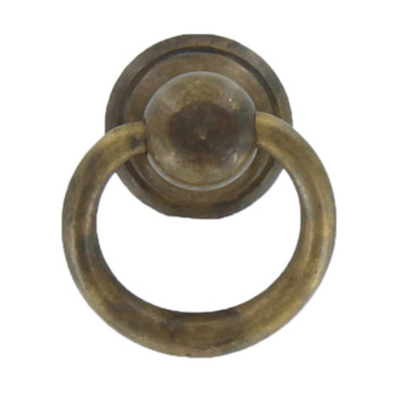 Q.TA' 50 MANIGLIA OTTONE 09202 23X28 MM ANTICATO**