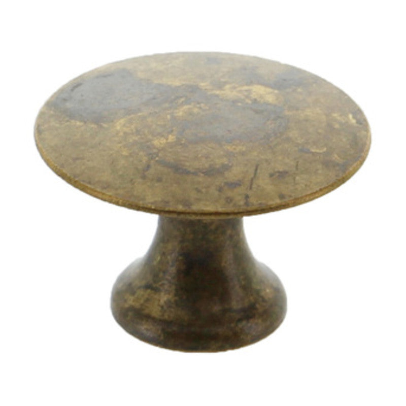 Q.TA' 50 POMOLO OTTONE 24459 D 30 MM ANTICATO**