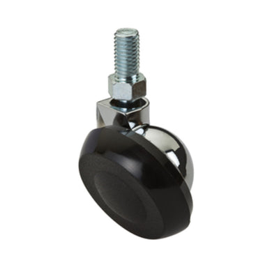 Q.TA' 4 RUOTA SEMISFERICA D 40 MM C/PERNO 8MAX15 CROMO**