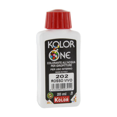 Q.TA' 12 COLORANTE KOLOR ONE 20 ML ROSSO VIVO 202