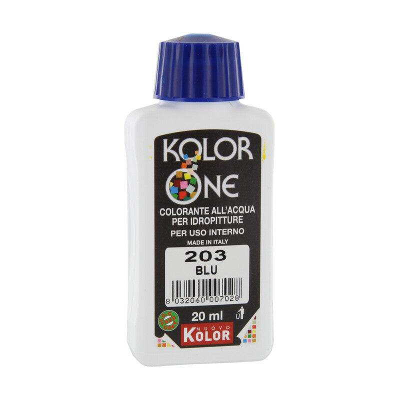 Q.TA' 12 COLORANTE KOLOR ONE 20 ML BLU 203