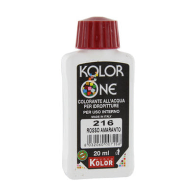 Q.TA' 12 COLORANTE KOLOR ONE 20 ML ROSSO AMARAN 216