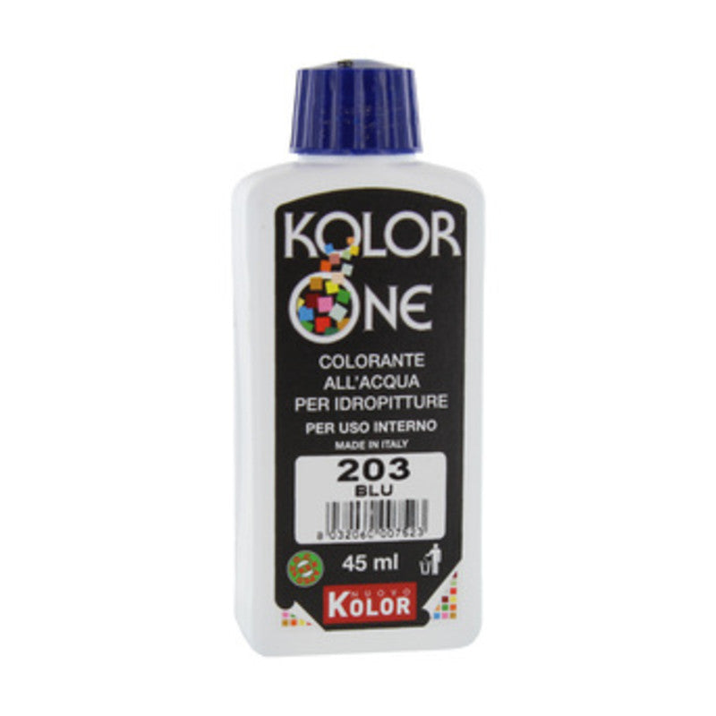 Q.TA' 12 COLORANTE KOLOR ONE 45 ML BLU 203