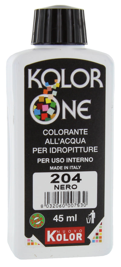 Q.TA'. 12 COLORANTE KOLOR ONE 45 ML NERO 204