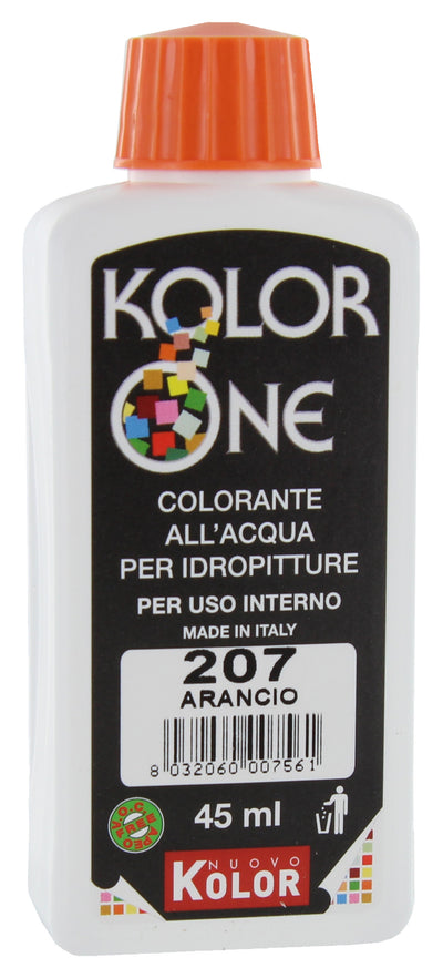 Q.TA'. 12 COLORANTE KOLOR ONE 45 ML ARANCIO 207