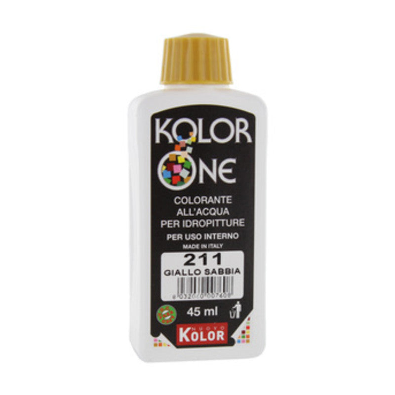 Q.TA' 12 COLORANTE KOLOR ONE 45 ML GIALLO SABBIA 211