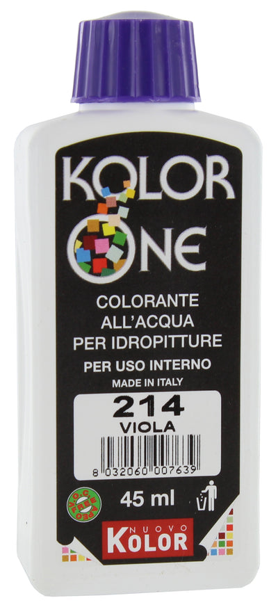 Q.TA'. 12 COLORANTE KOLOR ONE 45 ML VIOLA 214