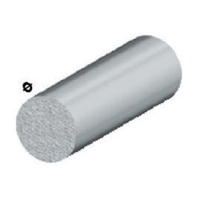 Q.TA' 5 PROFILO ARGENTO H.100 CM TONDO PIENO D 6 MM**