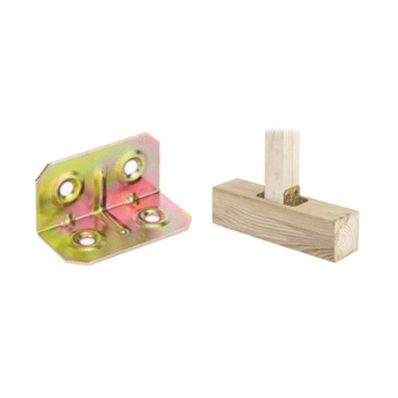 Q.TA' 200 PIASTRA 161 ANGOLARE ACCIAIO TROP 40X20X20 MM